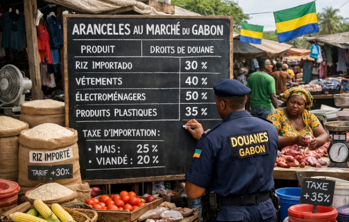 Gabón suspende aranceles e impuestos a productos esenciales para aliviar el alto costo de la vida