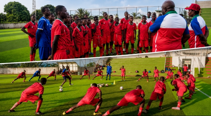 Fútbol base | El Nzalang Nacional Sub-15 avanza con su preparación en Baney