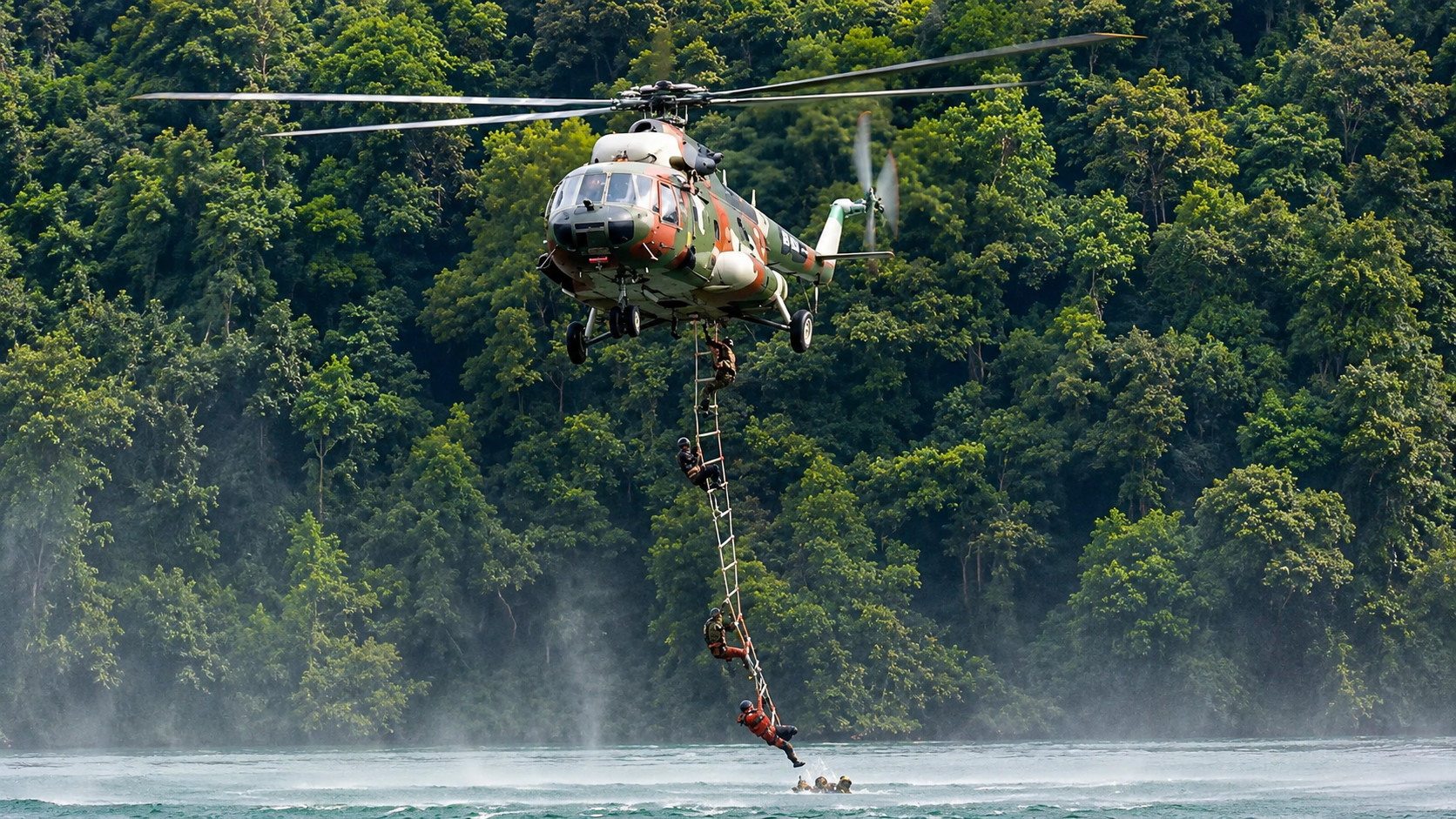 Se intensifican las labores de búsqueda del helicóptero Z-9 desaparecido 