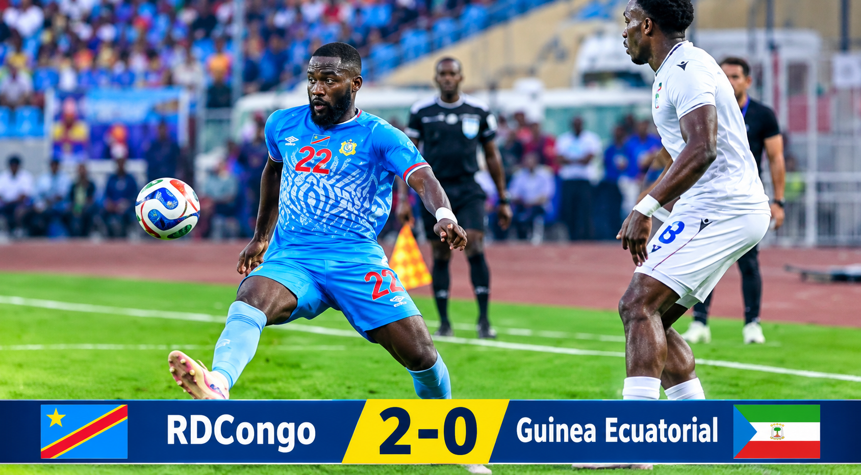 Un Nzalang sin respuestas cae ante la RDC en el estreno de Vicenzo